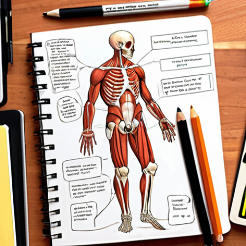 Home 25 **
Prompt: A vibrant, inspiring workspace filled with art supplies (sketchbooks, pencils, color palettes). A character design study guide open on a desk with hand-drawn anatomy sketches. Focus on the tools and resources an aspiring character designer would use. The scene should evoke creativity, dedication, and the joy of learning. High-quality render with soft, natural lighting.
**