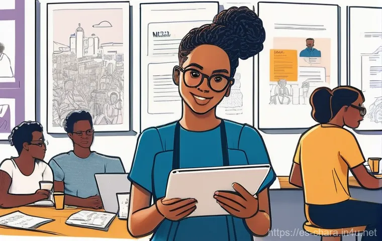 캐릭터디자인 자격증 학습에서 필요한 자료 정리 - **Prompt Title: Digital Canvas, Unique Vision**
**Description:** A non-binary character artist, ... 캐릭터디자인 자격증 학습에서 필요한 자료 정리 - **Prompt Title: Digital Canvas, Unique Vision**
**Description:** A non-binary character artist, ...