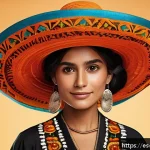 캐릭터디자인에서 디테일의 중요성 - A charismatic animated character designed for a Spanish-speaking audience, wearing traditional Mexic...